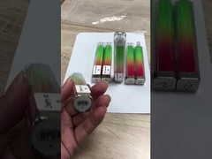 Dispositivo de vape desechable Crystal Bar 600 Puff 2ml VTV X logotipo grande